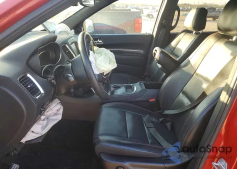 2017 Dodge Durango R/T z USA, uszkodzony, nr VIN 1C4SDHCT4HC770892